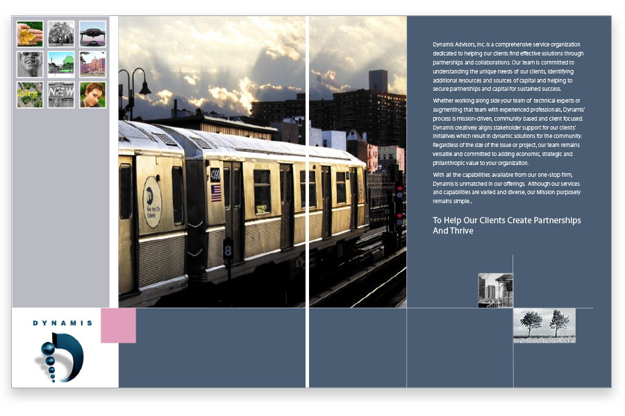 Print design - Dynamis brochure